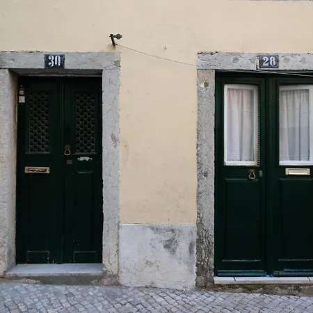 Principe Real In Quiet Street Lisbon